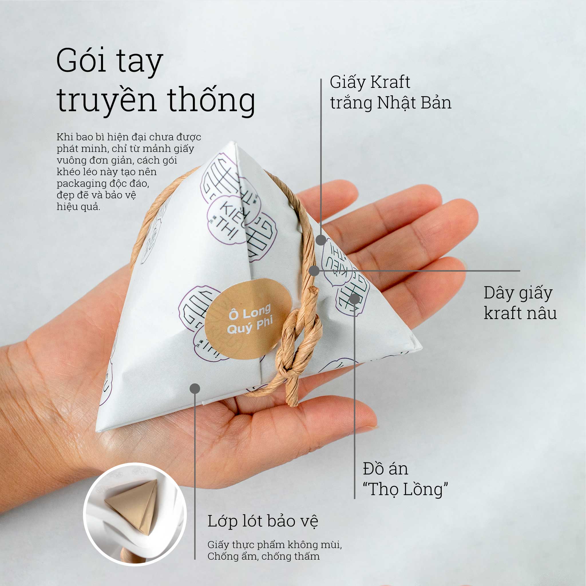 Gói trà Ô Long Quý Phi