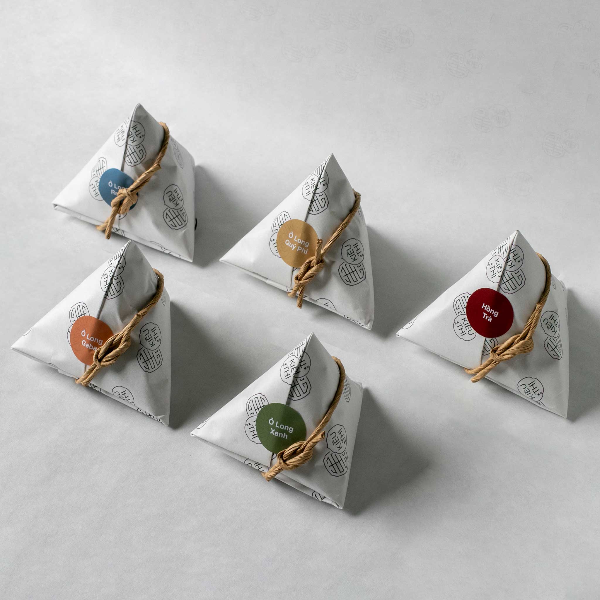 5种 Bao Loc 茶系列