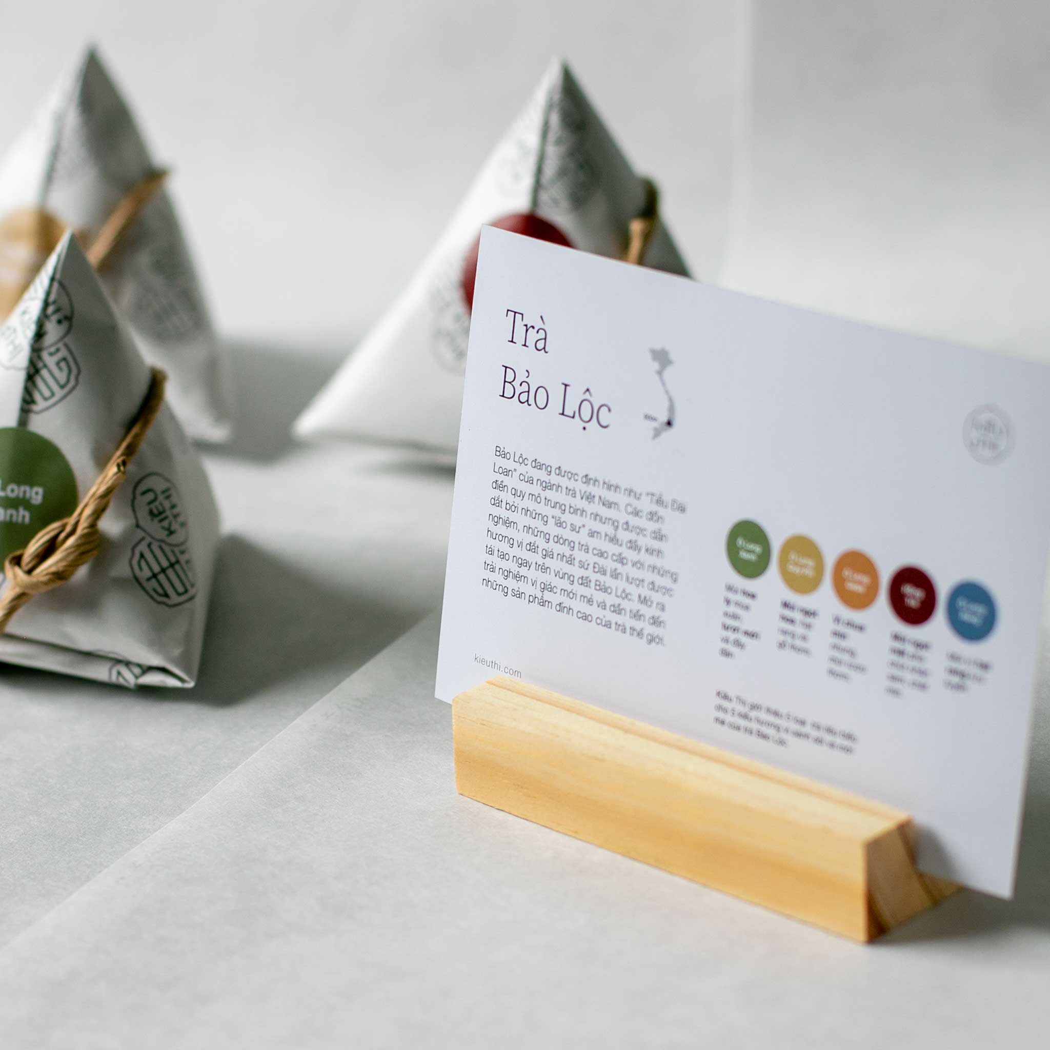 5种 Bao Loc 茶系列