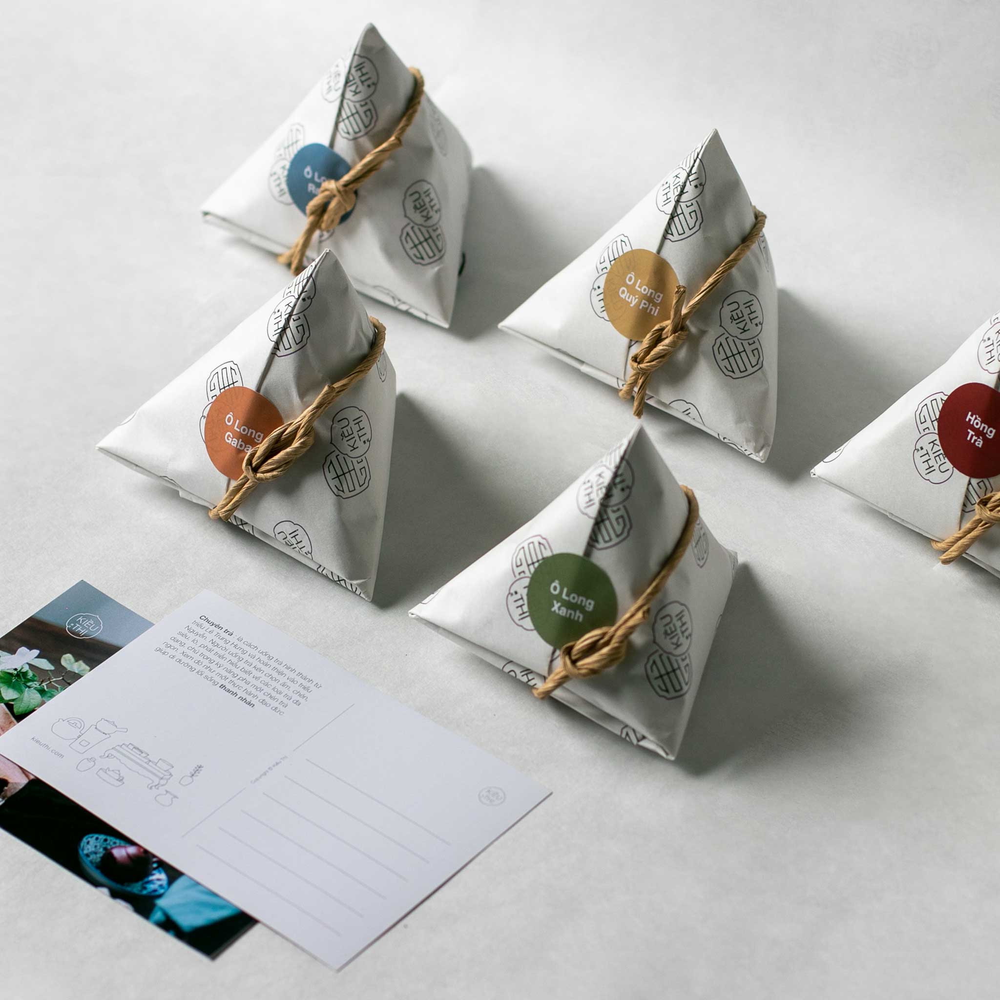 5种 Bao Loc 茶系列