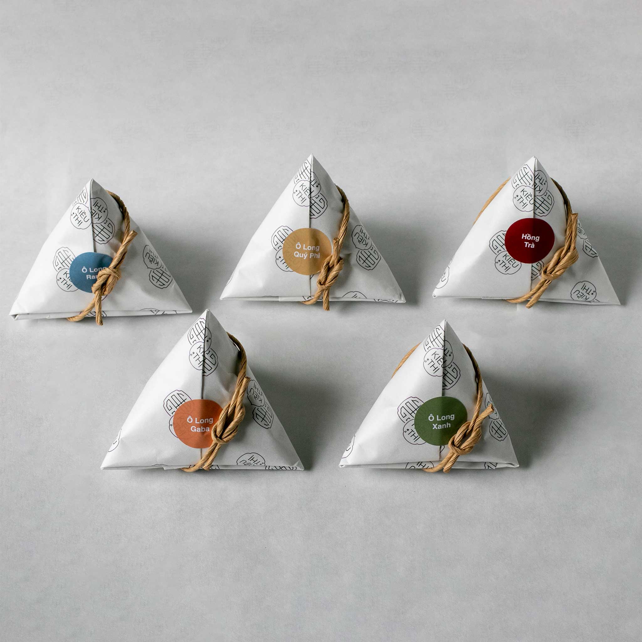 5种 Bao Loc 茶系列